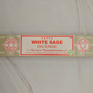 WHITE SAGE – dišeče palčke Satya