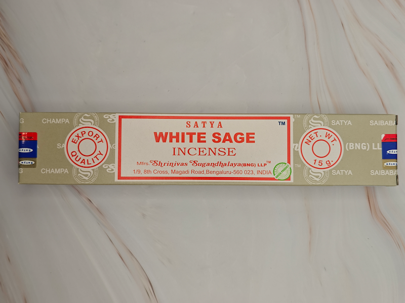 WHITE SAGE – dišeče palčke Satya